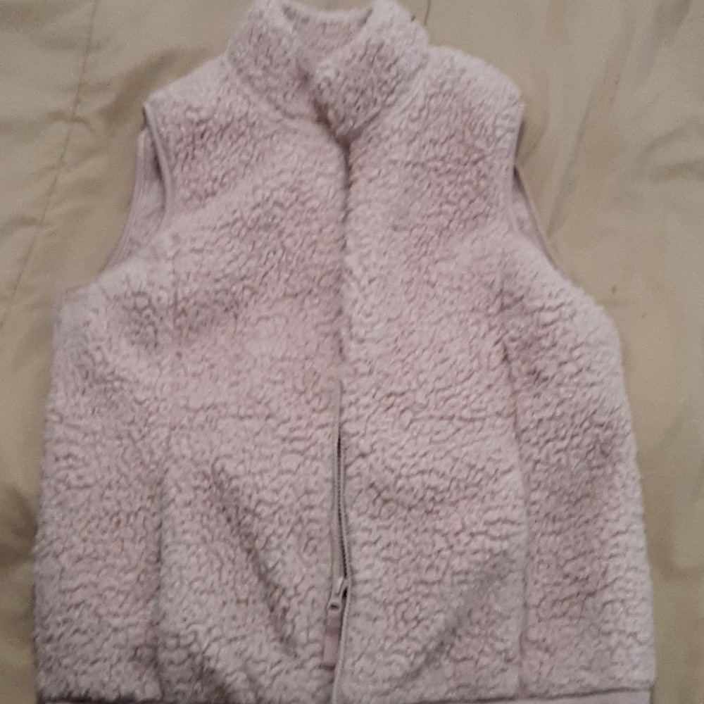 Fuzzy, cozy, vest